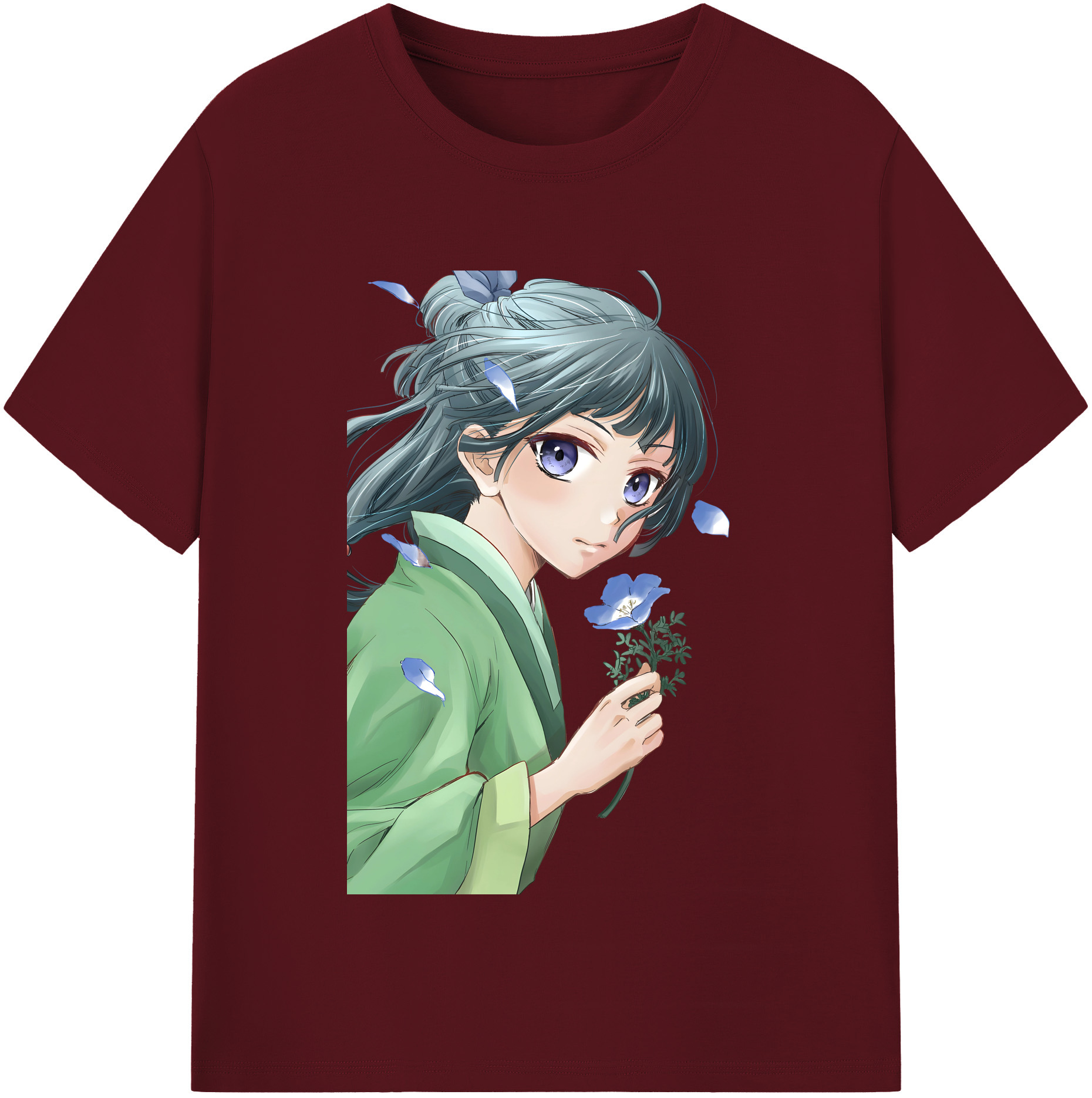 （画像用） 薬屋のひとりごと The Apothecary Diaries 綿100％半袖Tシャツ（フロントプリント）